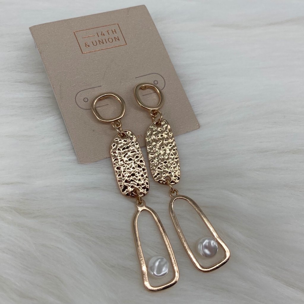14th & Union - Os - Nwt Abstract Dangle Earrings